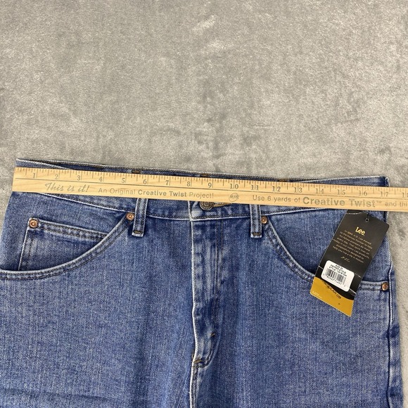 Lee Shorts Mens Size 34 Blue Denim Jean Jorts Skater Dad Outdoors *READ* - Picture 16 of 16